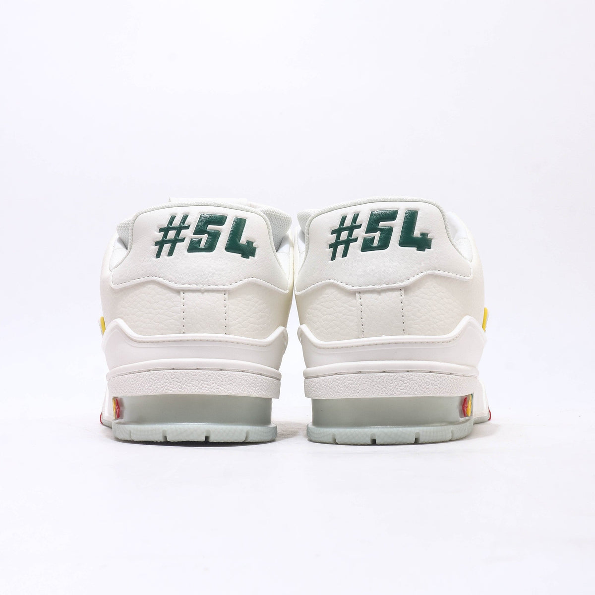 1V Monogram Trainer Sneakers - White