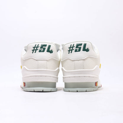 1V Monogram Trainer Sneakers - White