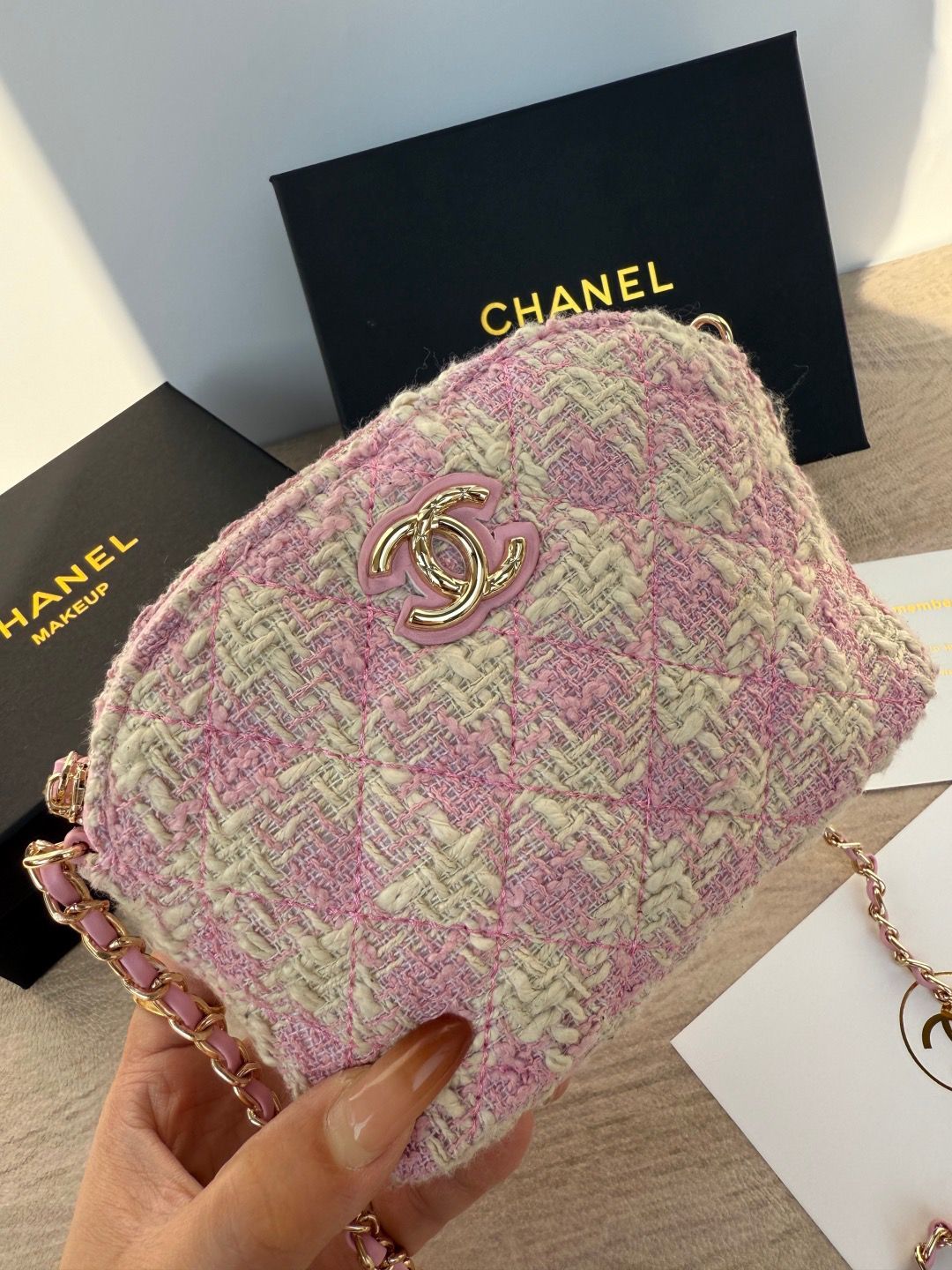 VIP Luxury Tweed Mini bag