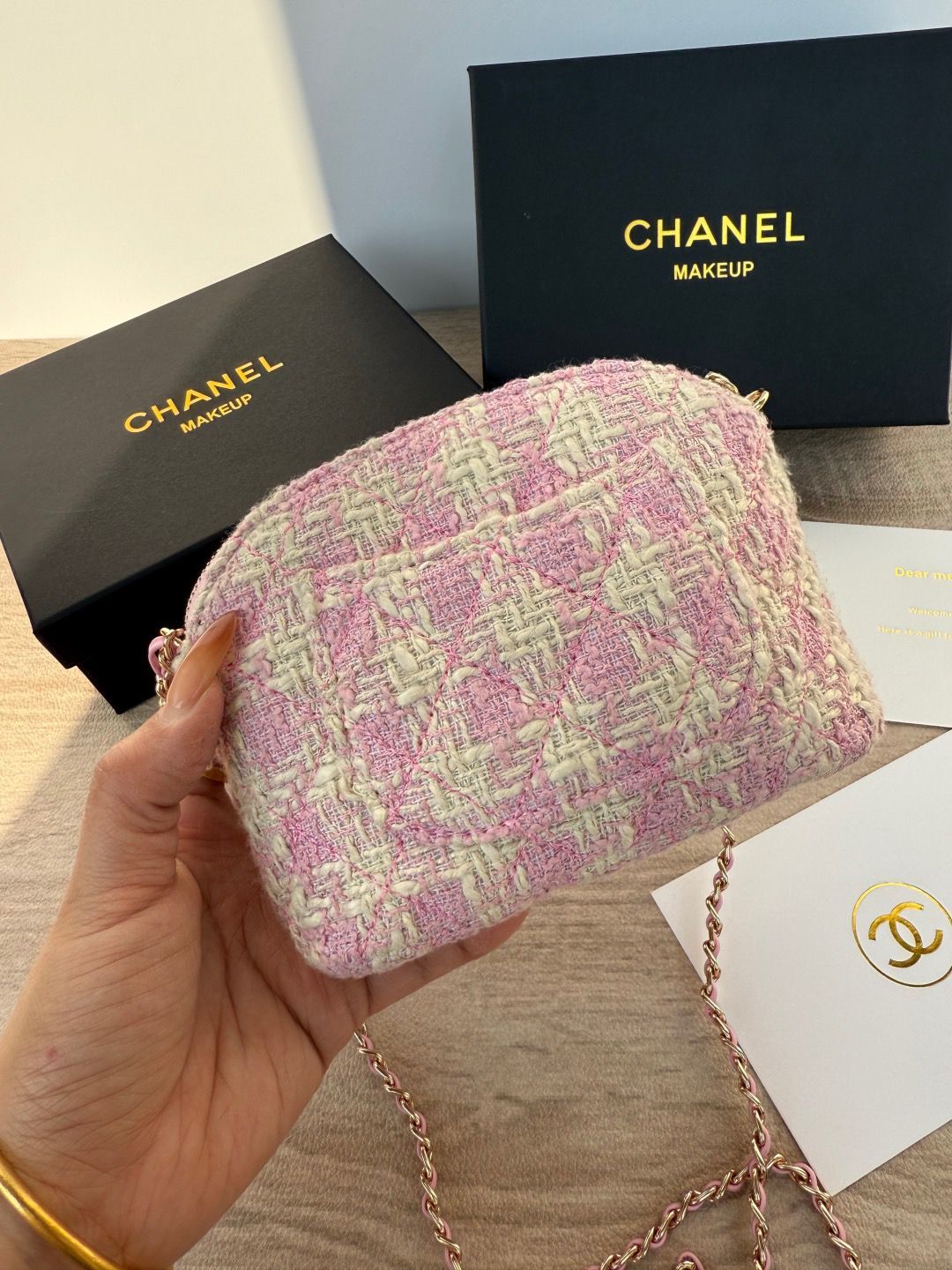VIP Luxury Tweed Mini bag