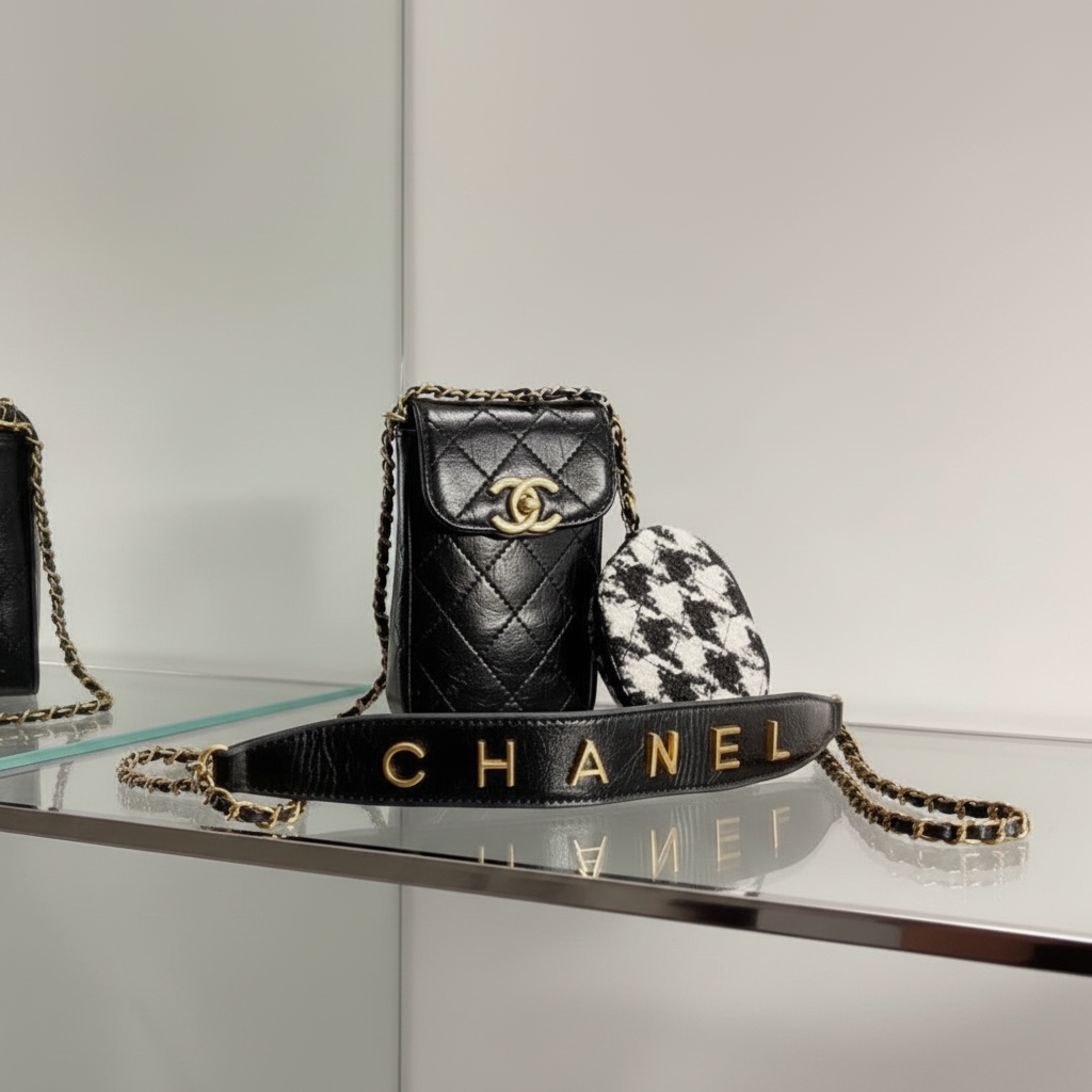 Chanel Beauty Phone Bag with Coin Purse