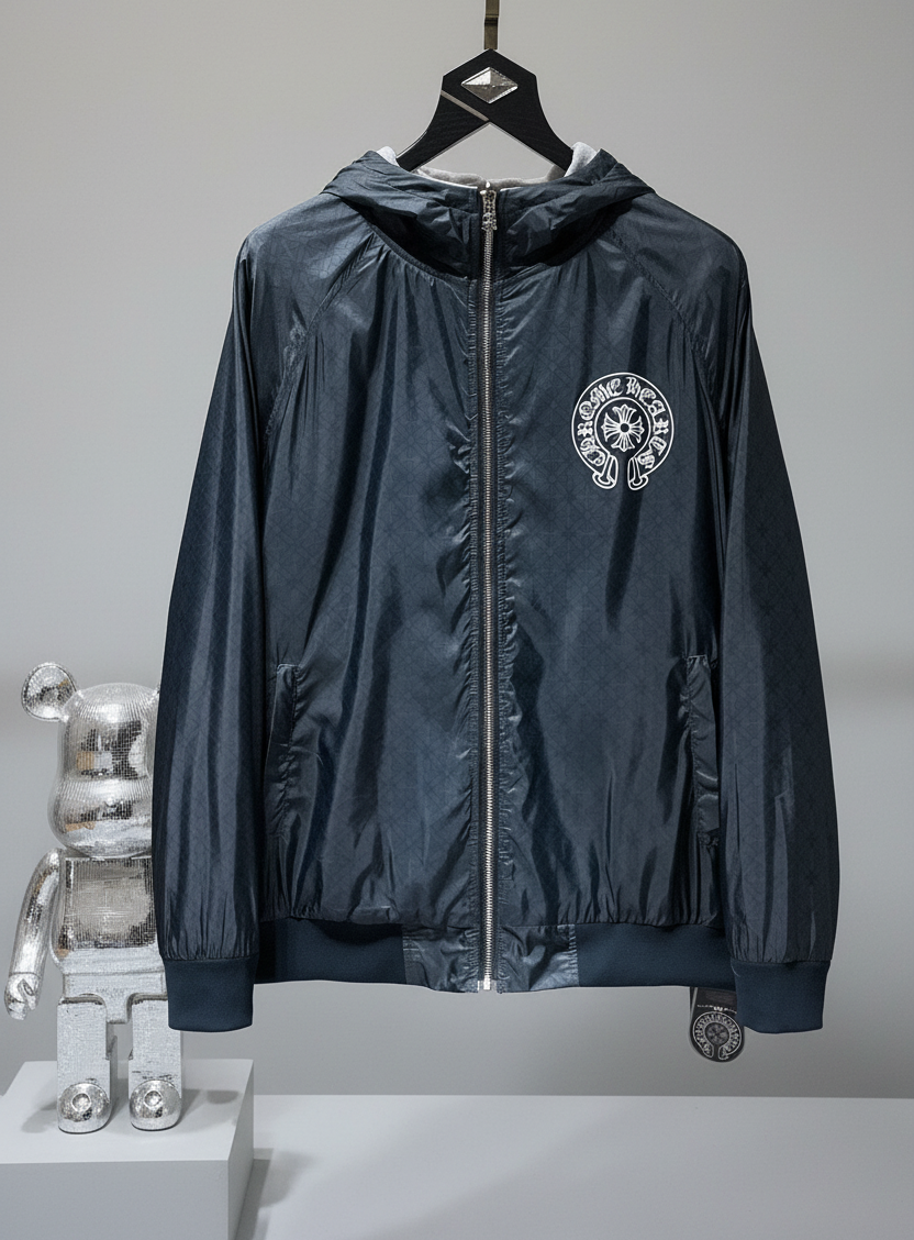Chrome Reversible Jacket - Sweatshirt