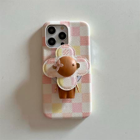 Checker Sunflower iPhone Case with Popper