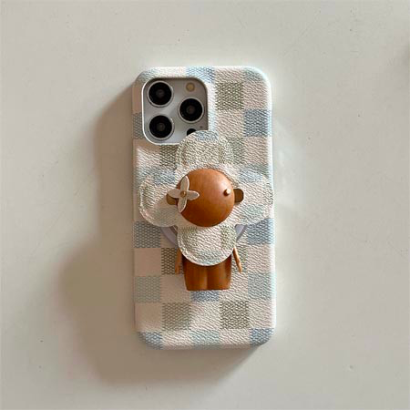 Checker Sunflower iPhone Case with Popper