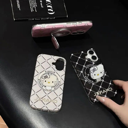 Diamante  Kitty luxe iPhone Case