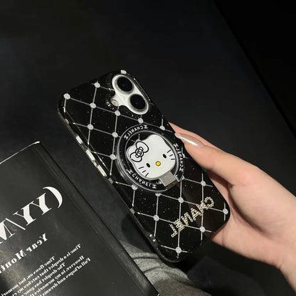 Diamante  Kitty luxe iPhone Case
