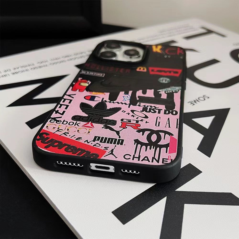 Mash Up Streetwear iPhone Case