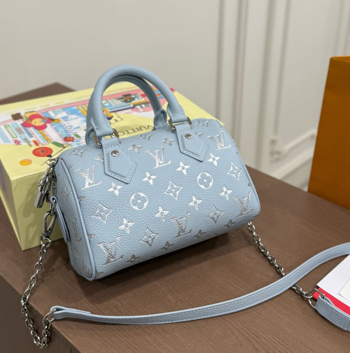 Icy Blue Ski Bag