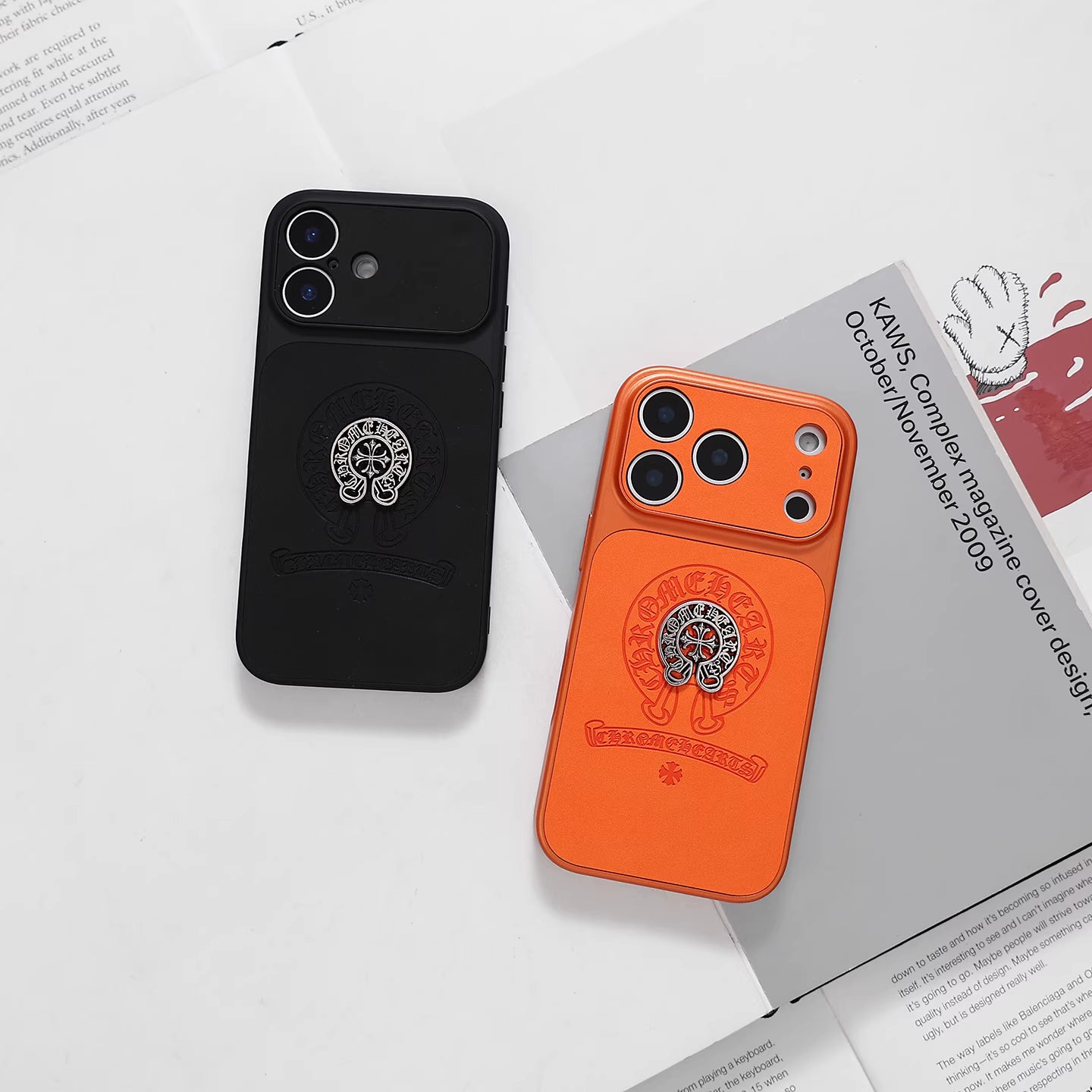 Street Luxe Emblem Case – iPhone 14–17