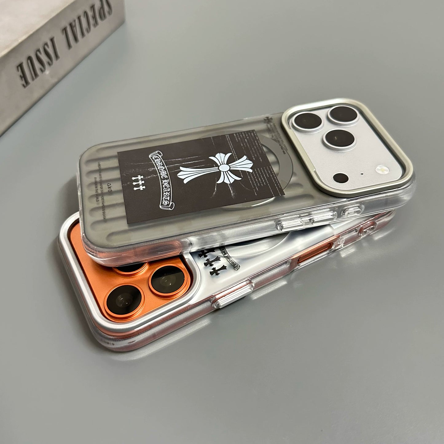 CH Logo Cross Design MagSafe Case – iPhone 14 to 17