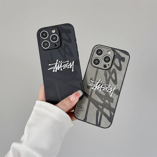 Double Logo Streetwear Electroplated iPhone Case