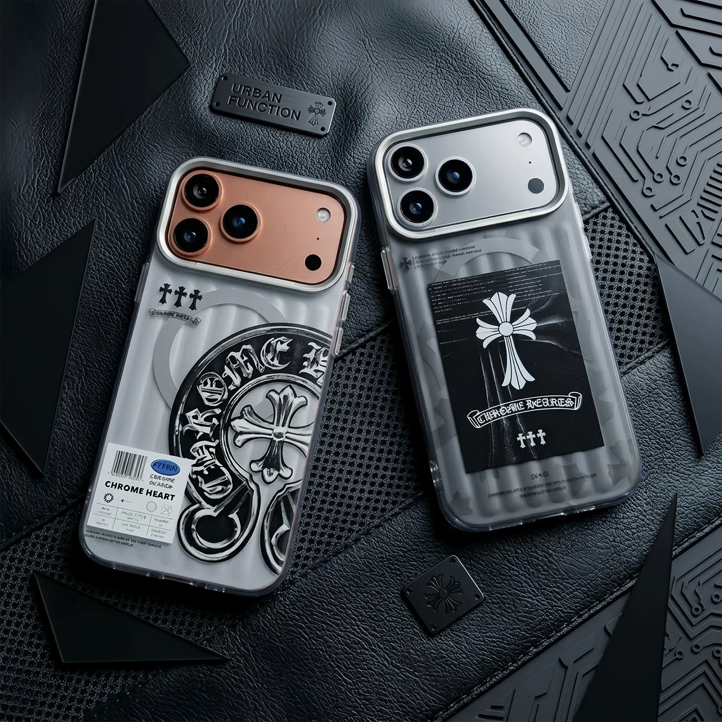 CH Logo Cross Design MagSafe Case – iPhone 14 to 17