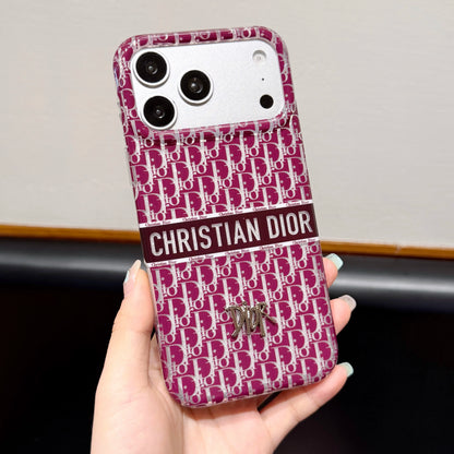 CD Luxury iPhone Case with Logo