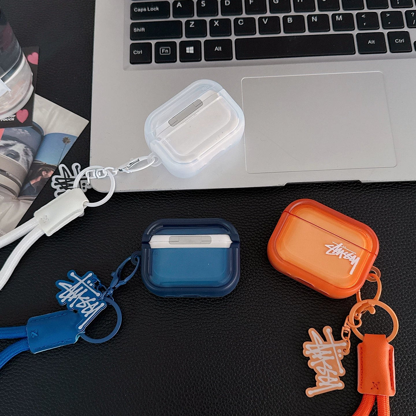 Streetwear Inspired AirPod Case With Keyring