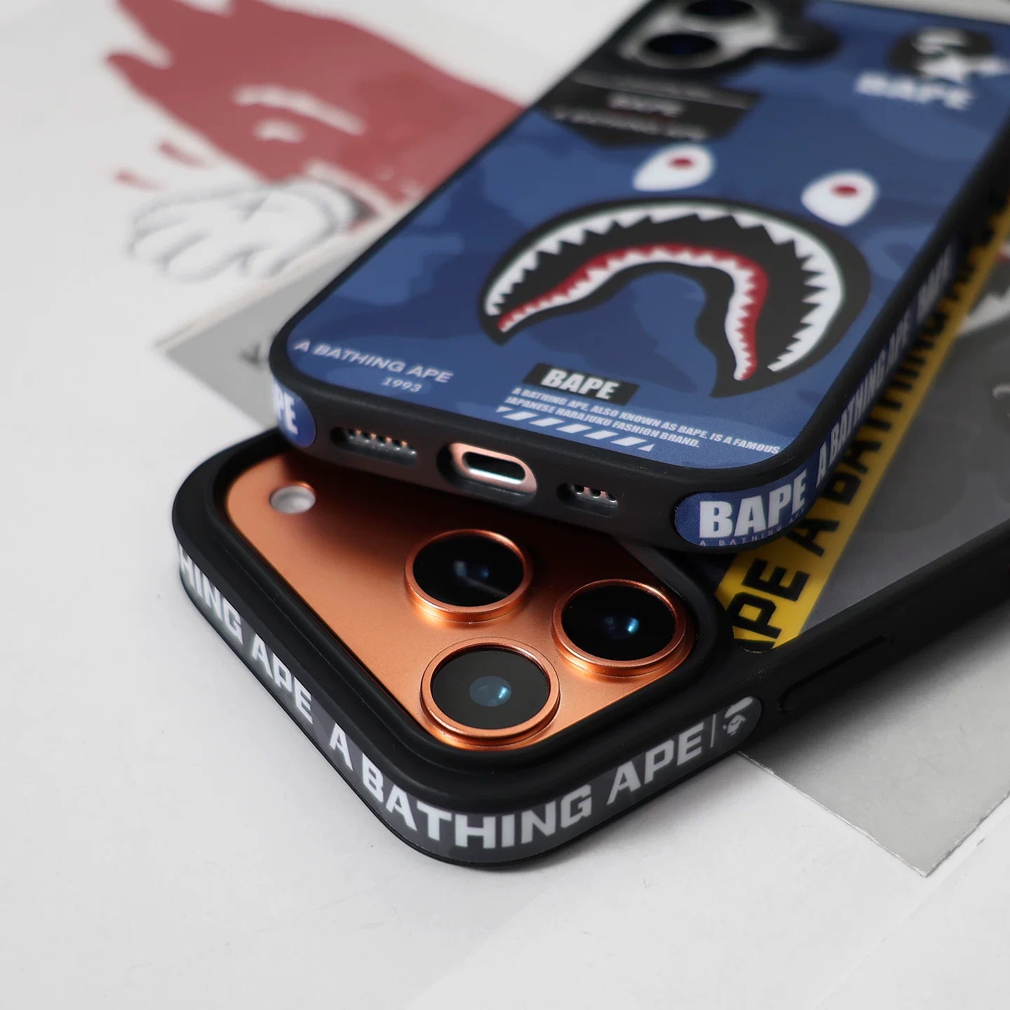 B - Ape Side Design iPhone Case
