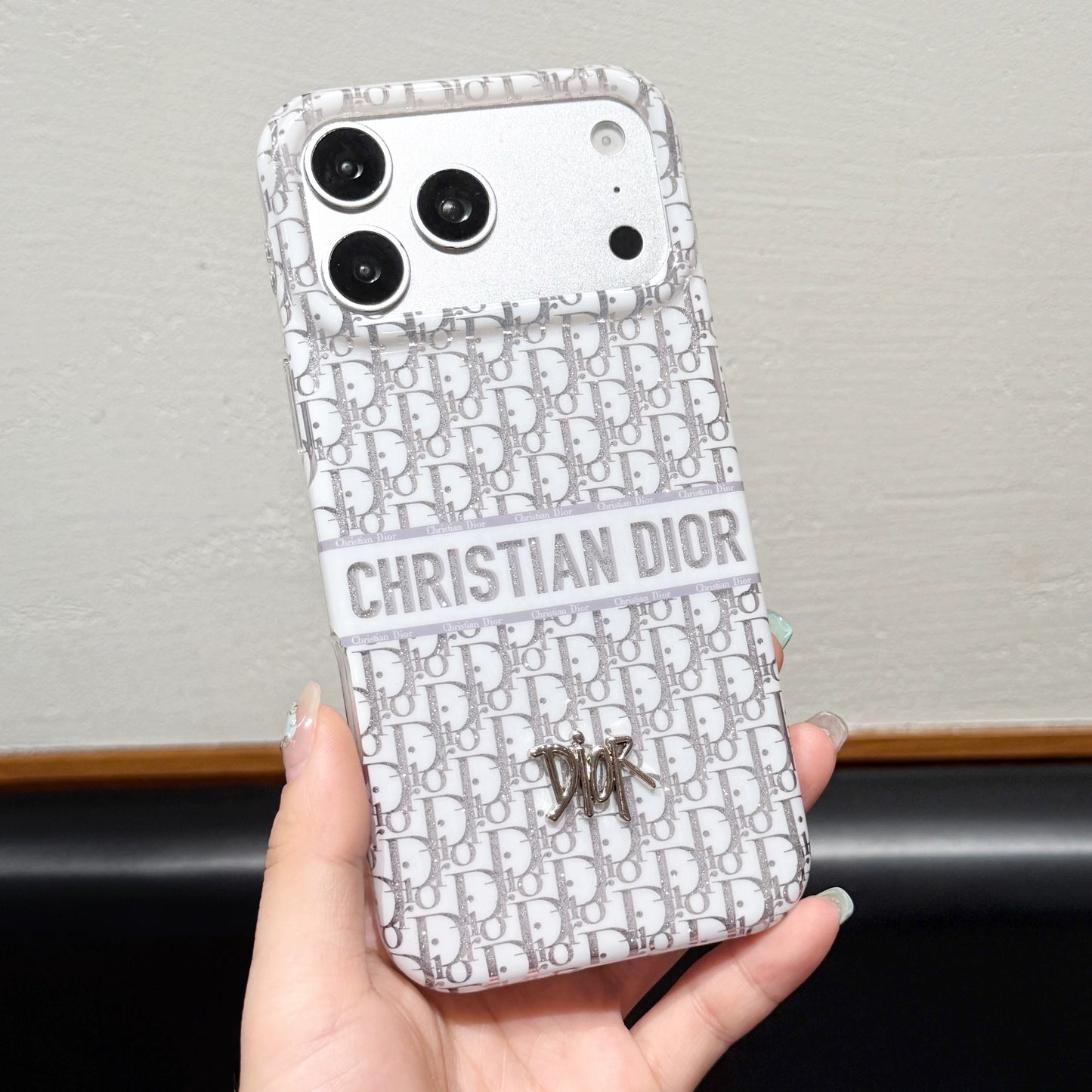 CD Luxury iPhone Case with Logo
