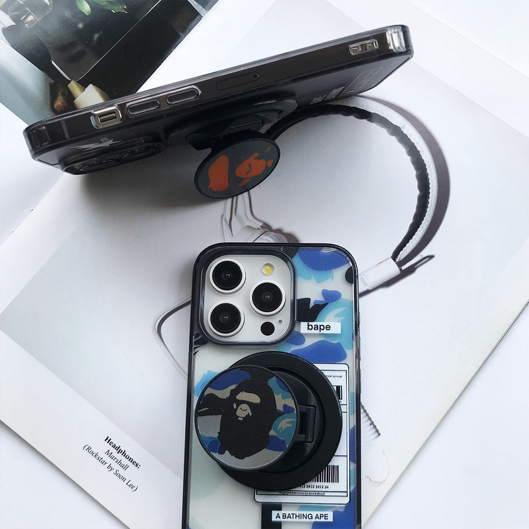 Camo Ape Design MagSafe  iPhone case with grip