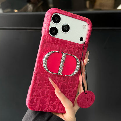 Luxury Soft Dior Mirror Phone Case – iPhone 14–17