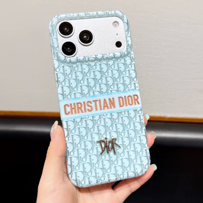 CD Luxury iPhone Case with Logo