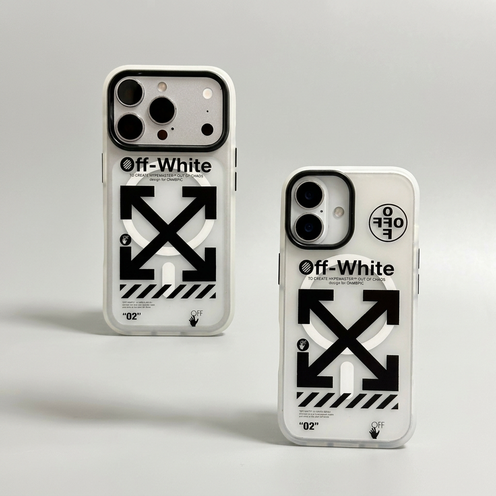 Off White MagSafe iPhone Case