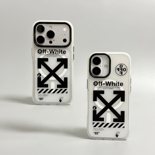 Off White MagSafe iPhone Case