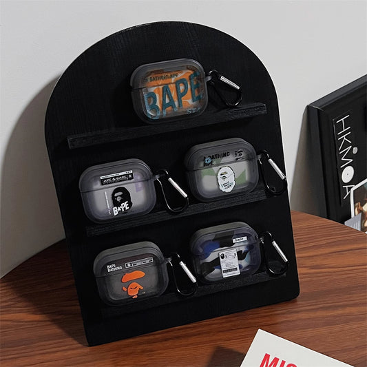 Streetwear-Inspired Ape Design AirPod Case