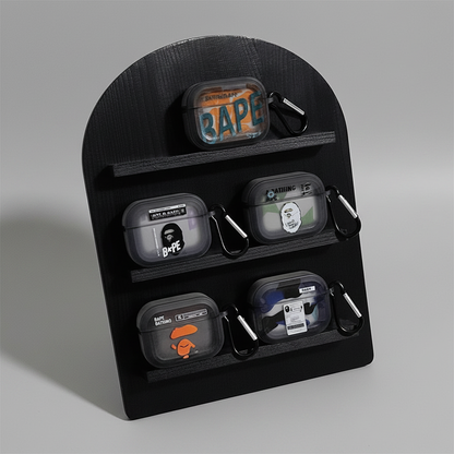 Streetwear-Inspired Ape Design AirPod Case