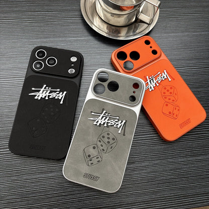 Metal Logo Dice Graphic  iPhone Case