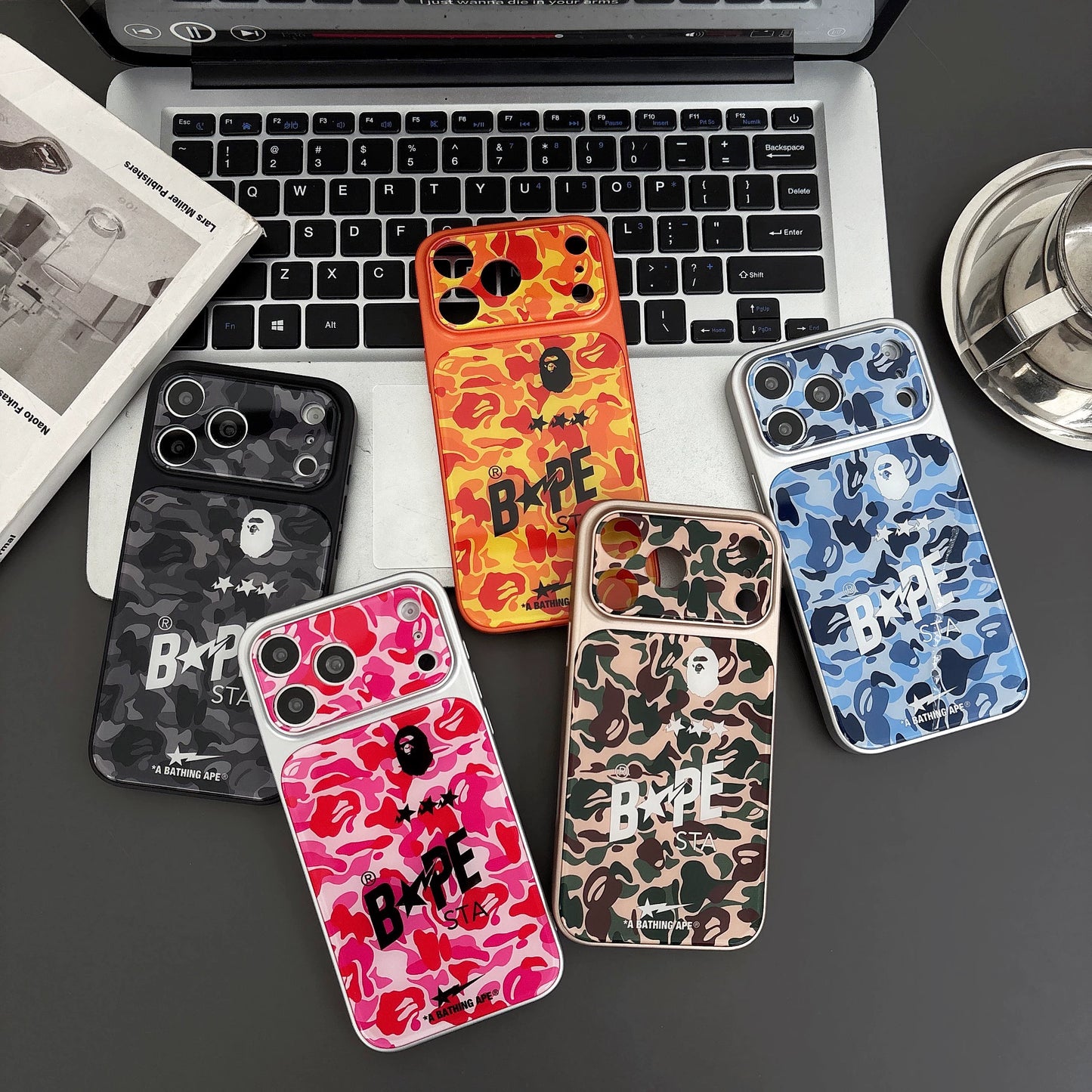 Camouflage Streetwear MagSafe iPhone Case - 5 Colors