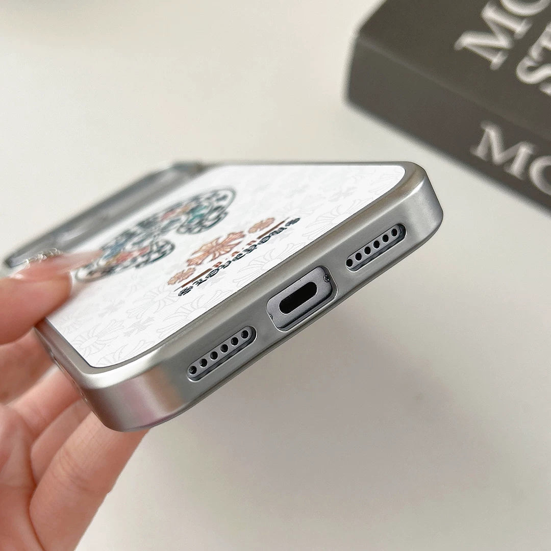 Chrome Logo Streetwear iPhone Case