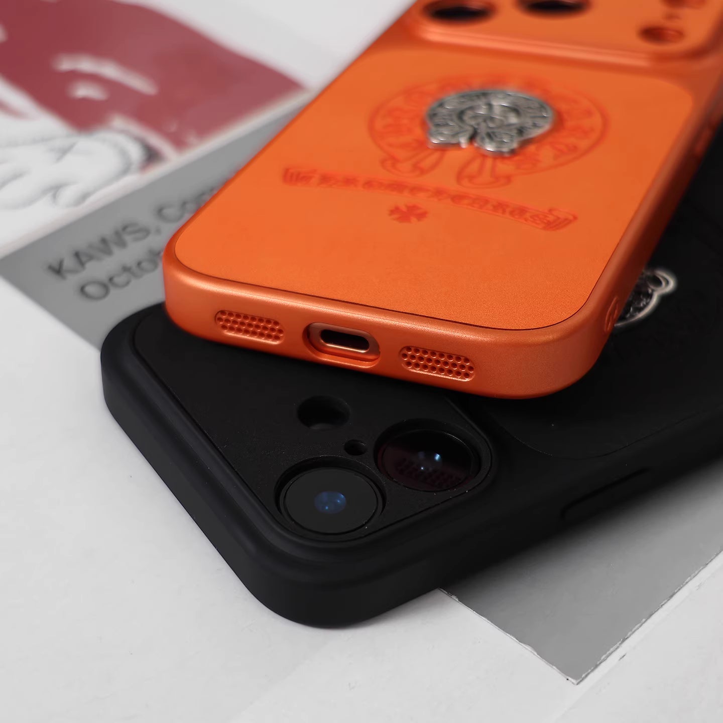 Street Luxe Emblem Case – iPhone 14–17