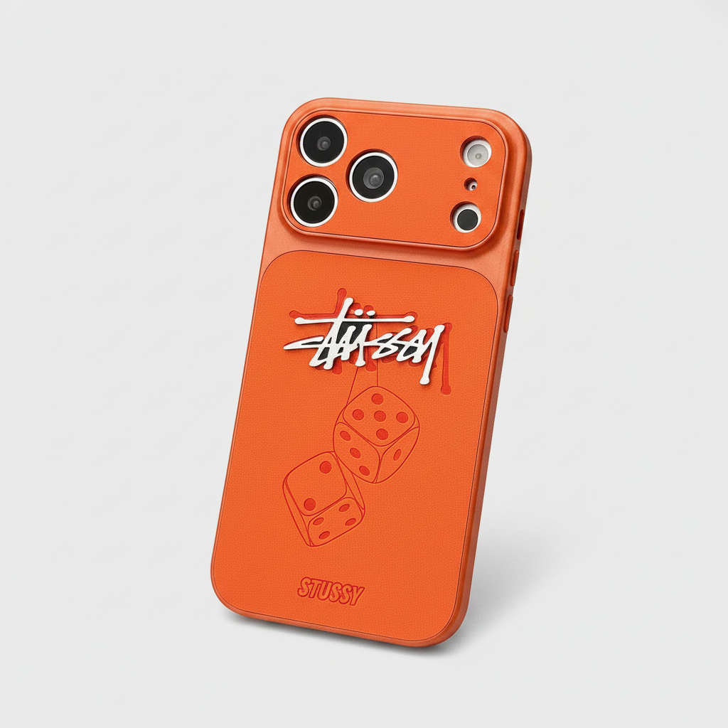 Metal Logo Dice Graphic  iPhone Case