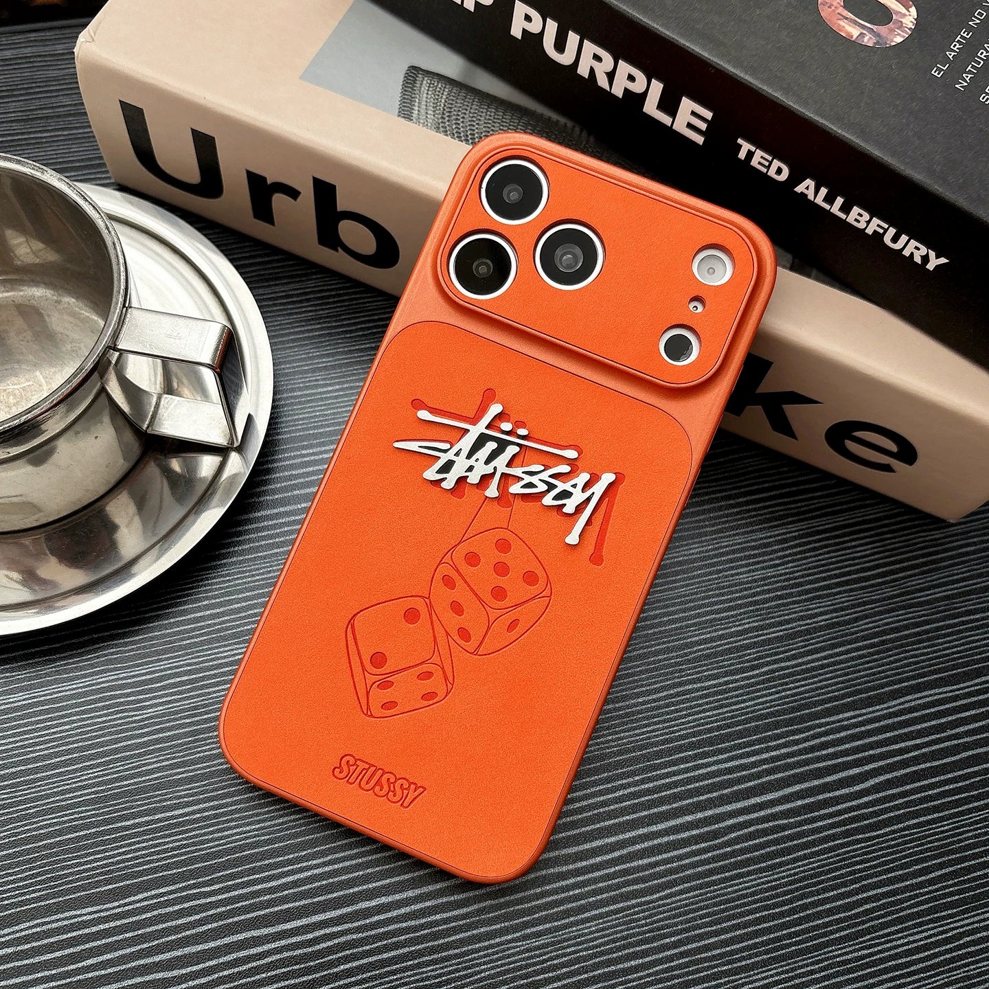 Metal Logo Dice Graphic  iPhone Case