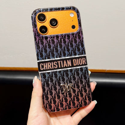 CD Luxury iPhone Case with Logo