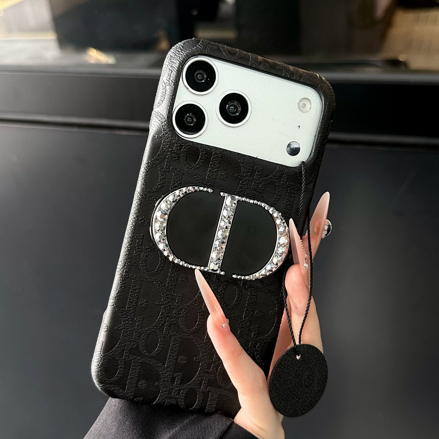 Luxury Soft Dior Mirror Phone Case – iPhone 14–17