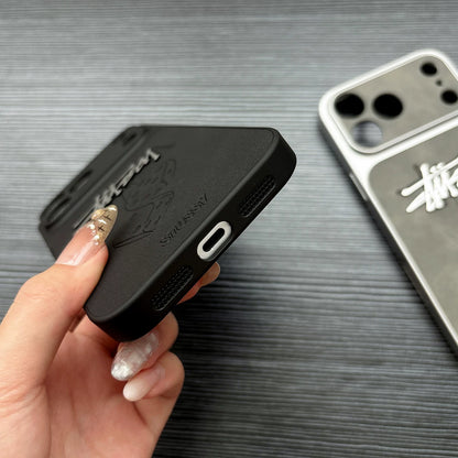Metal Logo Dice Graphic  iPhone Case
