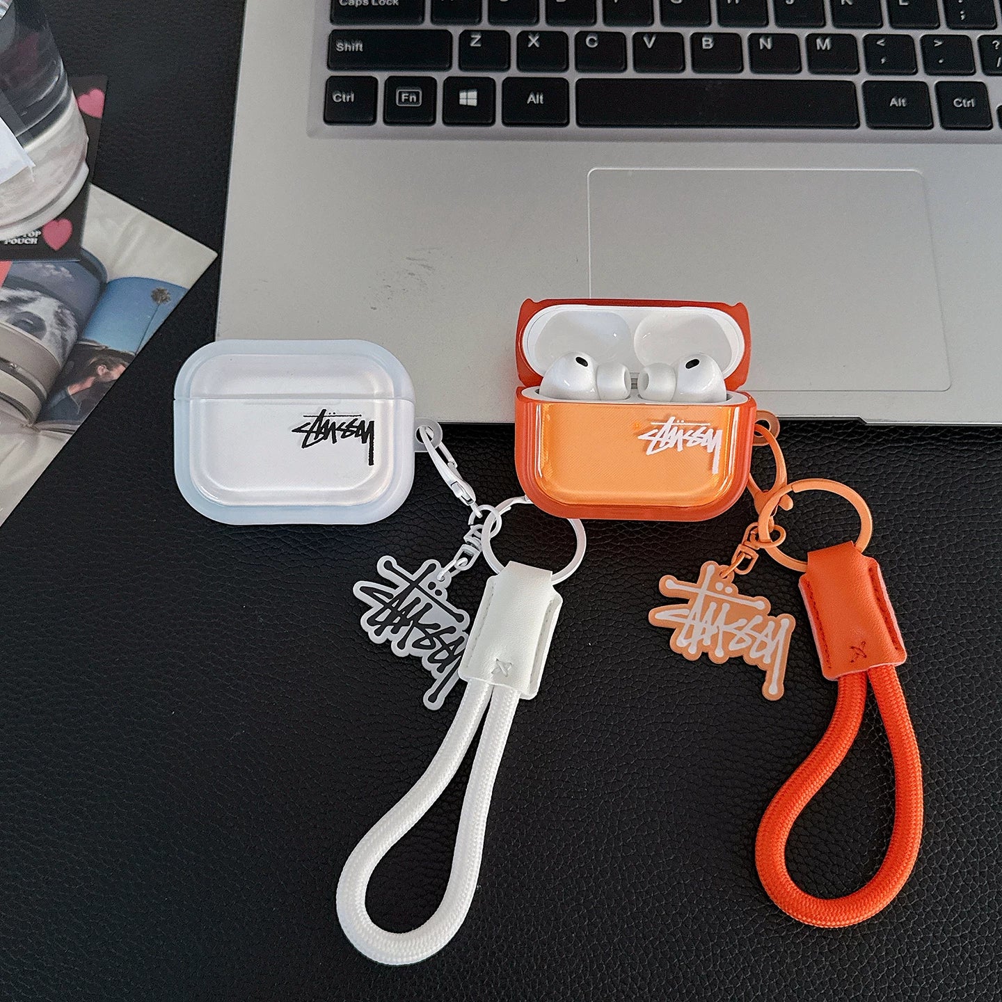 Streetwear Inspired AirPod Case With Keyring