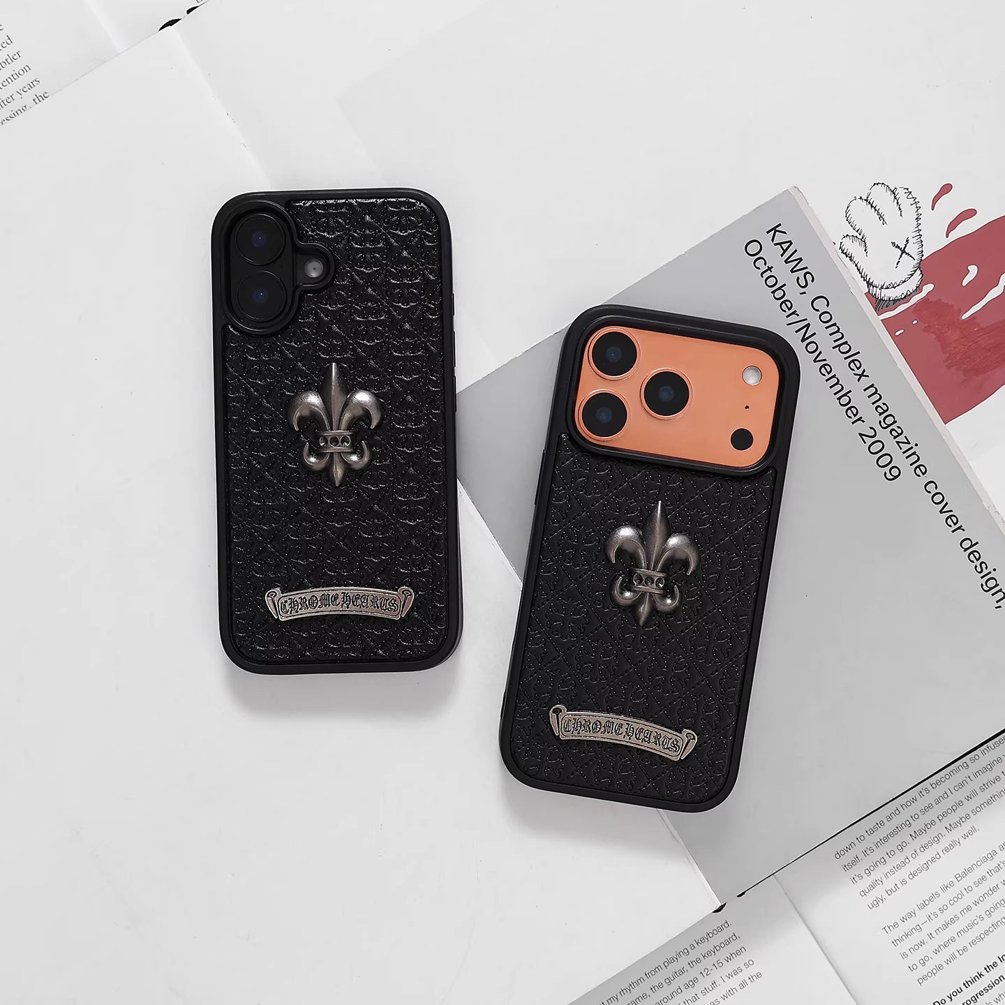 Fleur Emblem Street Embossed Case