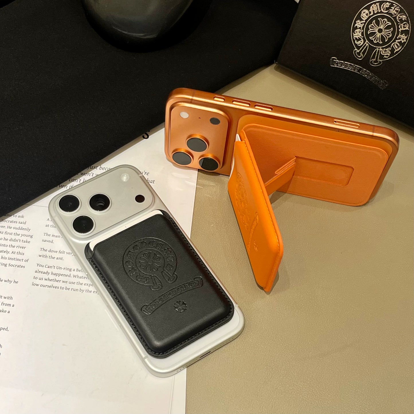 CH MagSafe Card Holder & Phone Stand