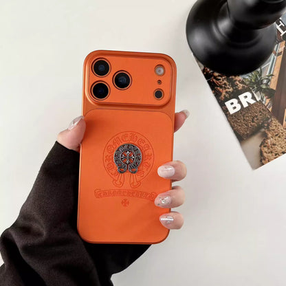 Street Luxe Emblem Case – iPhone 14–17