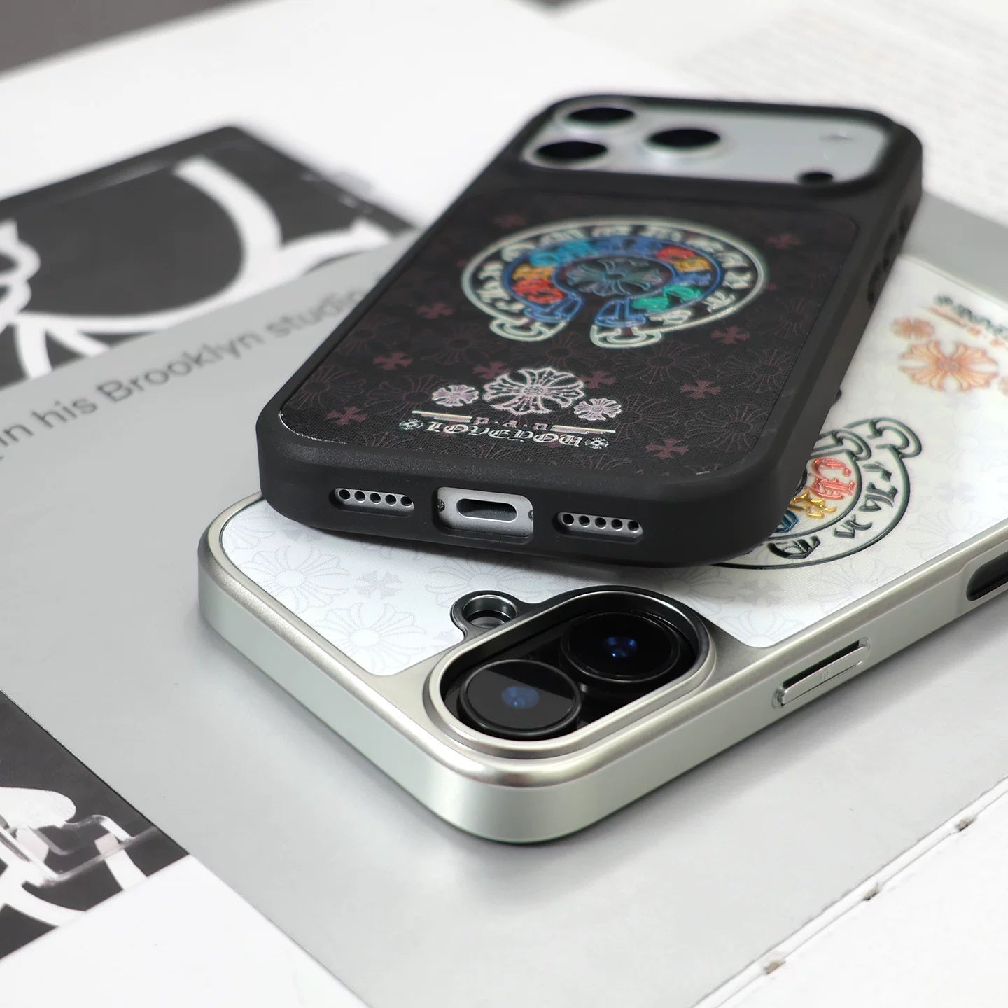 Chrome Logo Streetwear iPhone Case