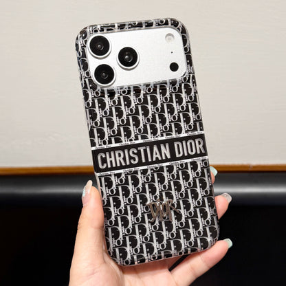 CD Luxury iPhone Case with Logo