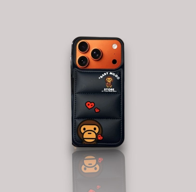 Baby Monkey Puffer Case - iPhone 11 - 17