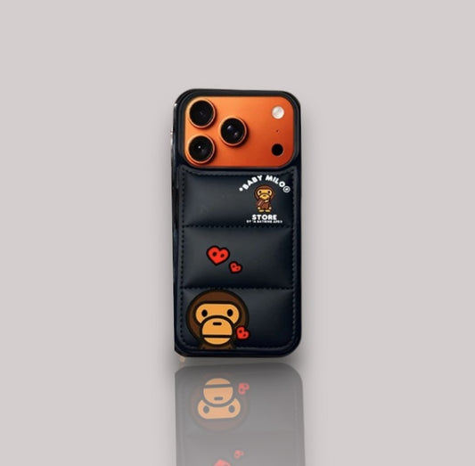 Baby Monkey Puffer Case - iPhone 11 - 17