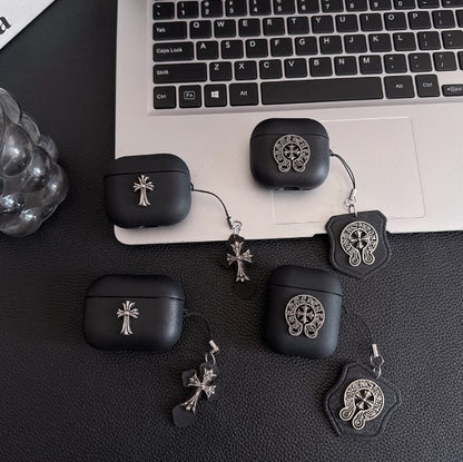 Chrome Cross or Logo AirPod Case