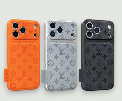 Matte Luxe Monogram iPhone Case