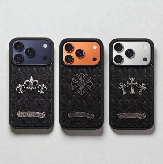 Embossed Cross Textured  iPhone Case