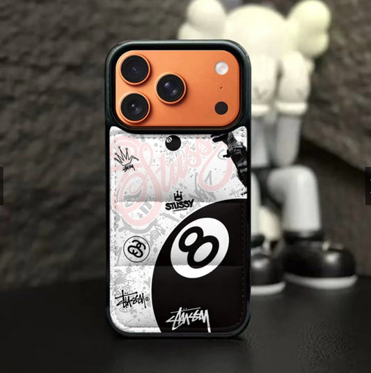 Eightball White or Green Puffer case