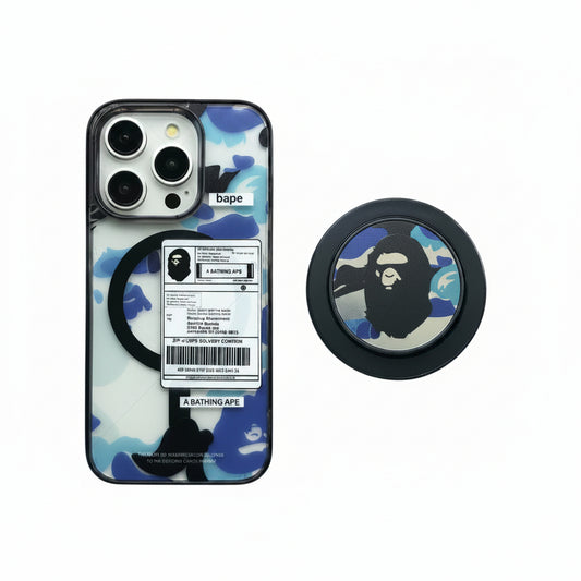 Camo Ape Design MagSafe  iPhone case with grip