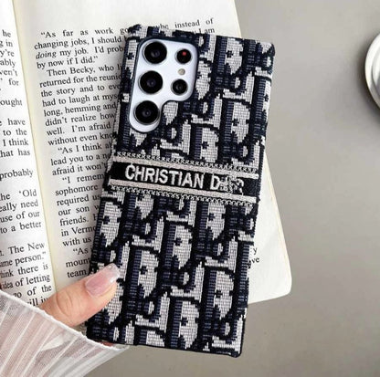 Chic Pattern Canvas Samsung Case ✨